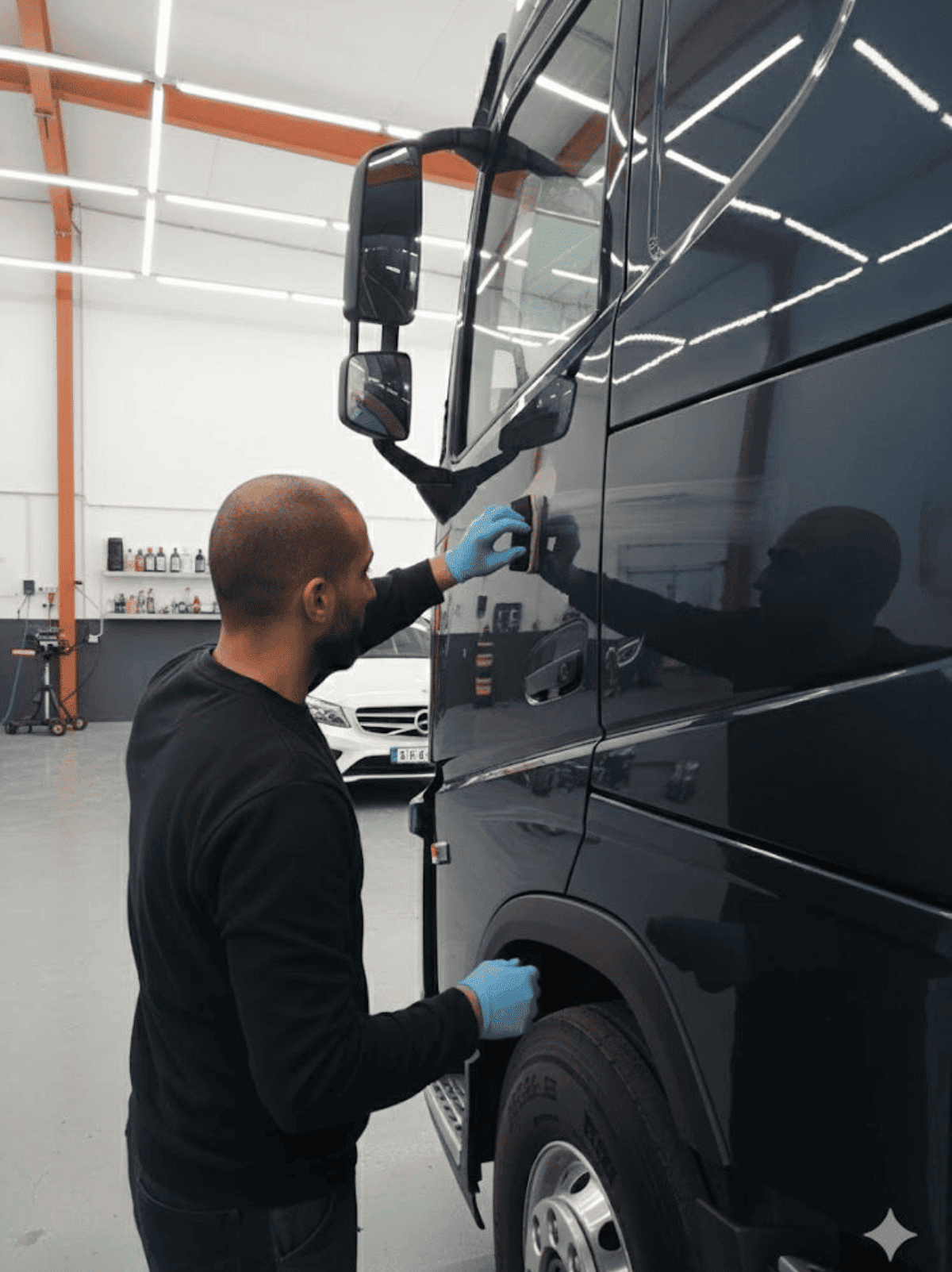 truck poetsen en keramische coating (1) interieur reiniging auto