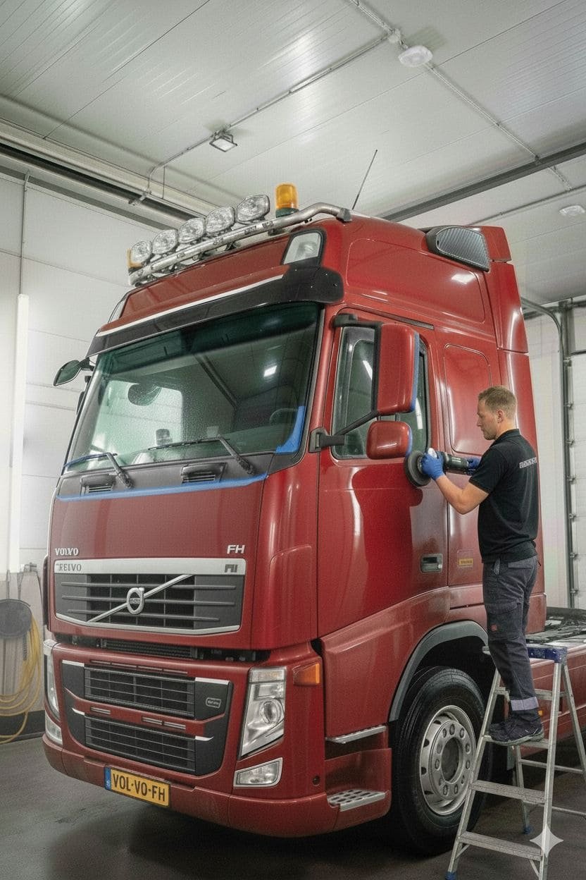 truckpolijsten interieur reinigen amsterdam